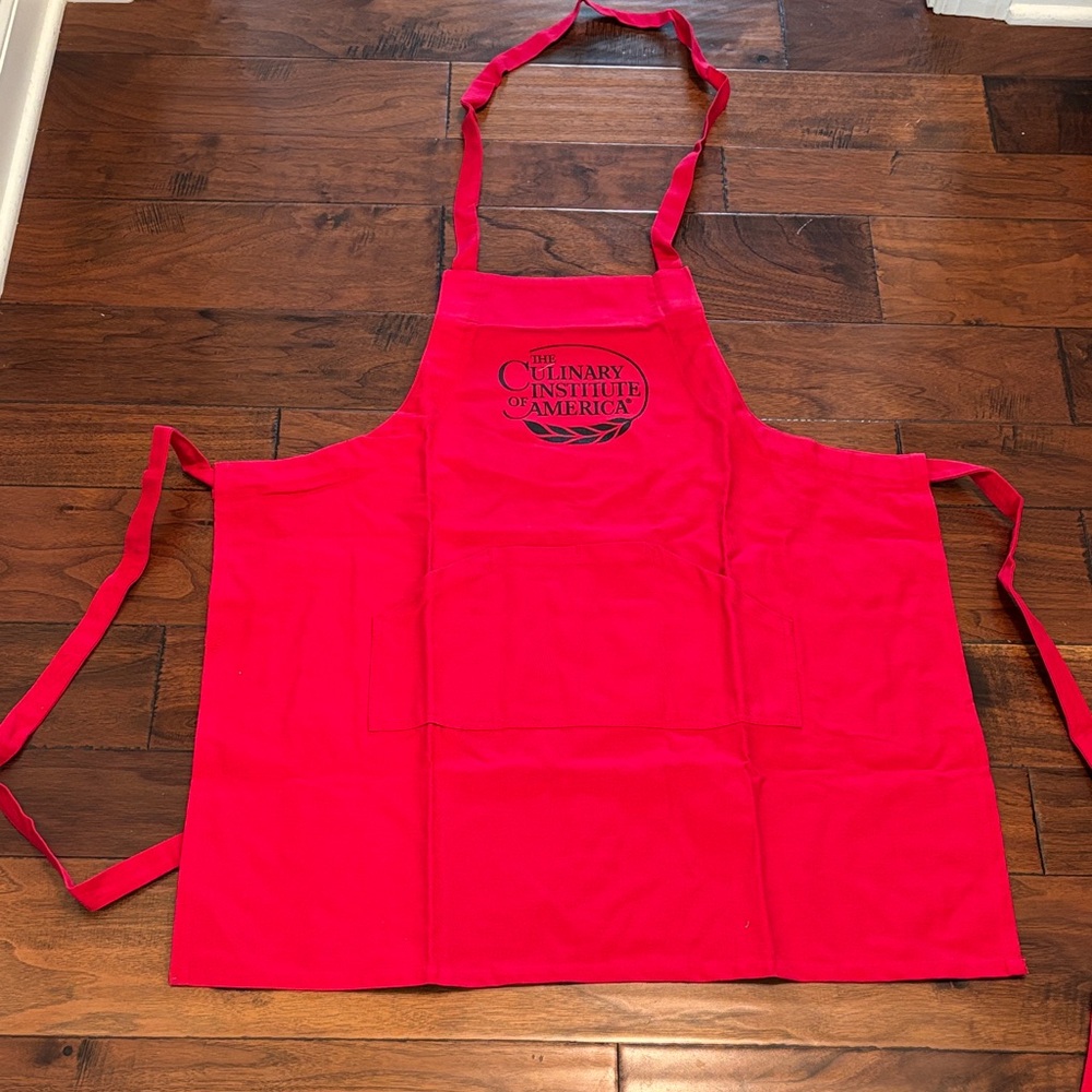 Whim Red Culinary Institute of America Apron